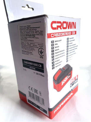 Акумулятор CROWN CAB208016XE CB