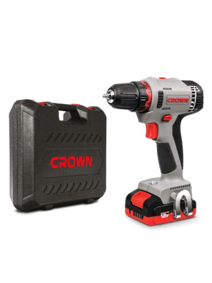 Акуммуляторний дриль шуруповерт CROWN CT21081H-2 BMC