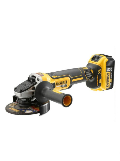 Акумуляторна кутова шліфмашина DeWALT DCG405P3, 3 акб 5 Ah, з/в у TSTAK