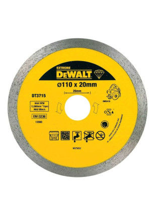 Алмазний диск DeWALT DT3715 110x20x1.6 мм