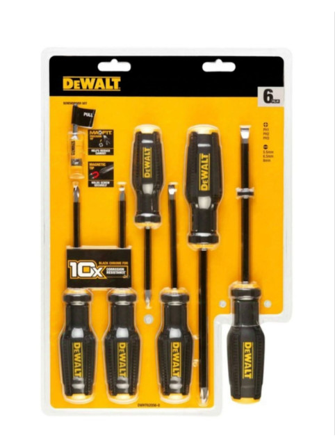 Набір викруток ToughSeries Max Fit DeWALT DWHT62056-0, 6 шт