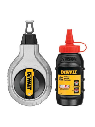 Шнур розмічальний 30 м з крейдяним порошком DeWalt DWHT47408-0