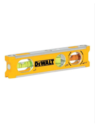 Рівень BILLET TORPEDO з алюмінію довжиною 165 мм з 3 капсулами і магнітами DeWALT DWHT42525-0