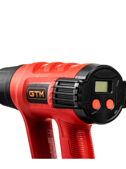 Будівельний фен GTM HG2000EM з LCD-дисплеєм