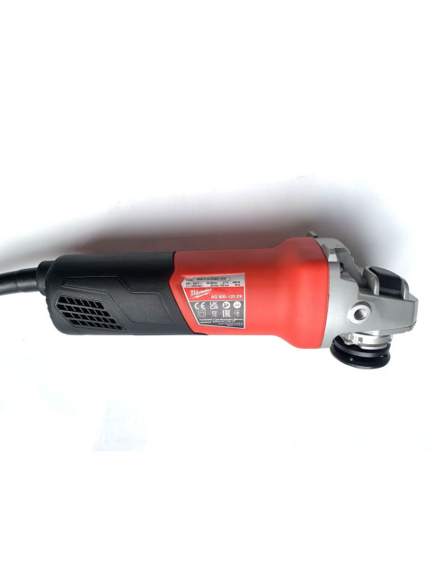 Шліфмашина кутова MILWAUKEE, AG 800-125 EK, 800Вт, діаметр 125мм