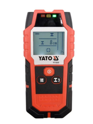 Цифровий детектор прихованої проводки і неоднорідностей YATO YT-73131