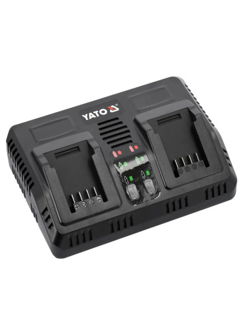 Подвійний зарядний пристрій 18В 2.2А YATO YT-828499