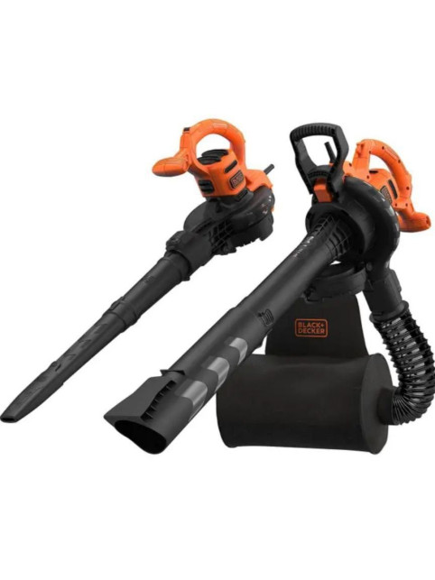 Повітродувка-пилосос електрична BLACK+DECKER BEBLV290