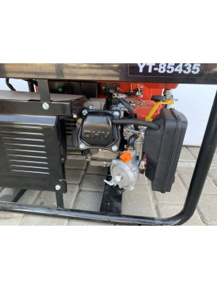 ГЕНЕРАТОР СТРУМУ БЕНЗИНОВИЙ YATO: P= 3.2 КВТ, U= 230V AC І 12V DC, ВИТРАТА- 1.45 Л/Г, БАК- 15 Л